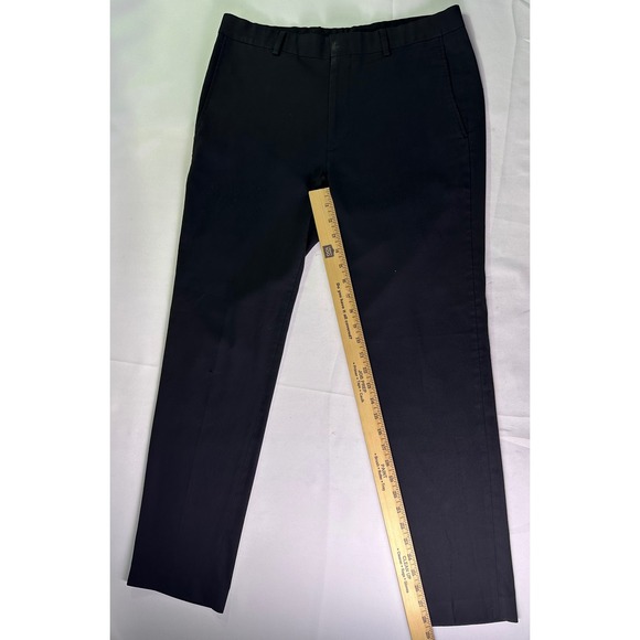 Apt 9 Premier Flex Performance Pants 32x30 Extra Slim Fit Dress Black Stretch - Picture 11 of 11